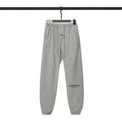 Fog Essentials Light Grey Classic Joggers – Relaxed Fit Streetwear Pants